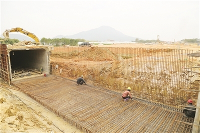 南靖優化城市路網圓山大道加緊建設-閩南網