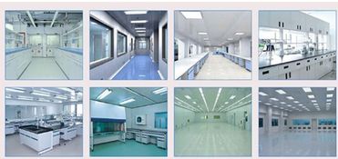 河南信陽(yáng)電子廠凈化工程 廣贏凈化設(shè)備